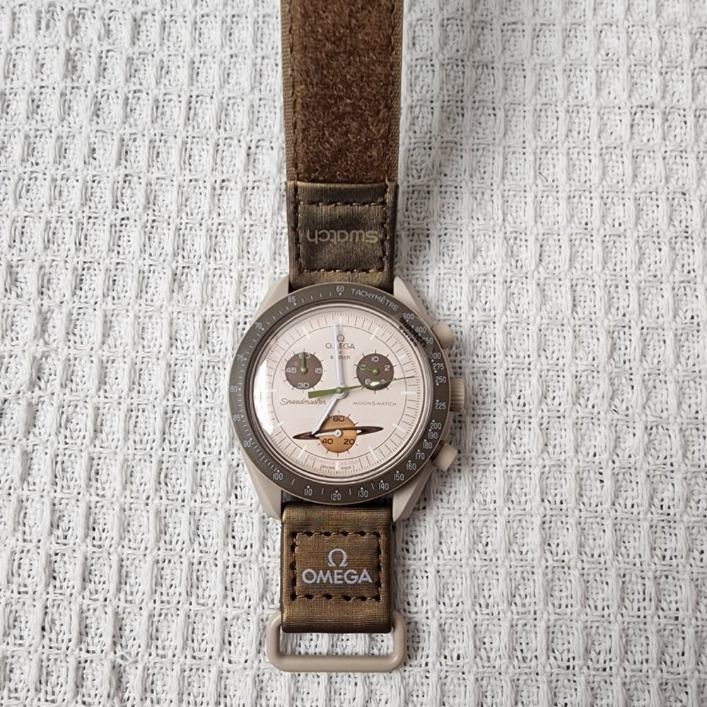 Swatch X Omega Moonswatch Mission To The SATURN